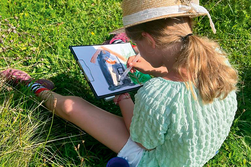Malen in der Natur