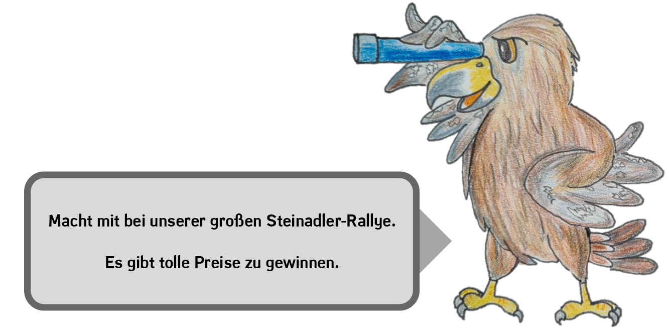 Macht mit bei unserer großen Steinadler-Rallye