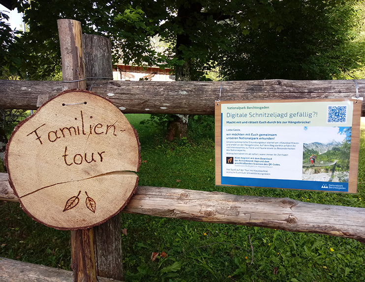 Actionbounds - Digitale Entdeckertouren durch den Nationalpark