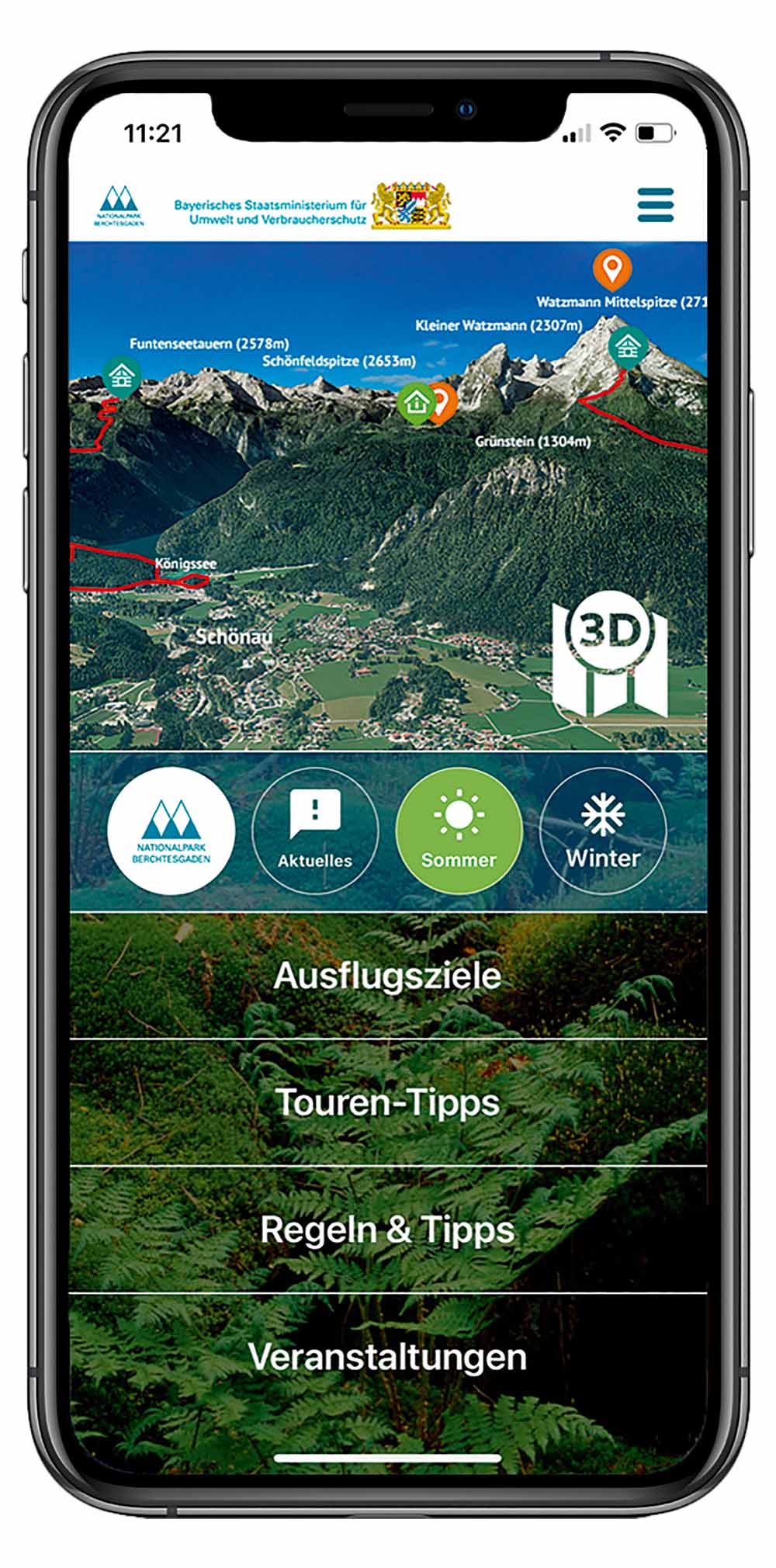 Nationalpark App Berchtesgaden