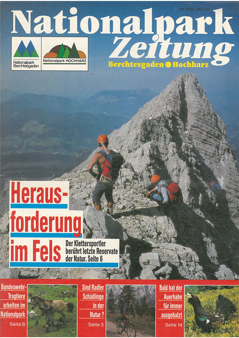 Nationalparkzeitung 1992 Nr. 2
