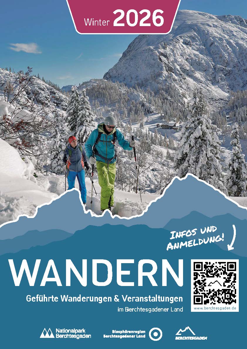 Wanderplakat - Veranstaltungen im Berchtesgadener Land
