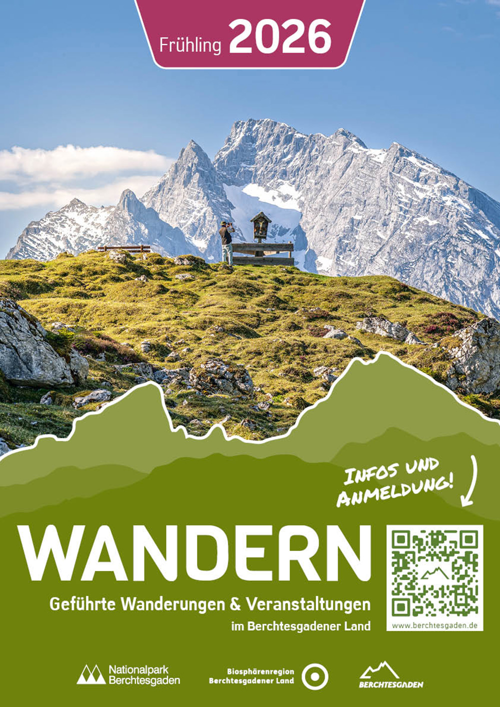 Wanderplakat - Veranstaltungen im Berchtesgadener Land